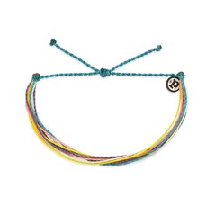 Pura Vida 美國手工島嶼生活手環，基本繽紛款，可調式設計，展現您的海灘風格, 1個