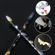 비즈 자개 파츠용 왁스 픽업펜, 1개, 11.5cm