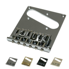 국산 모던 텔레캐스터 브릿지 001, 크롬, 1개