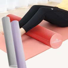유리상 EVA폼롤러 90cm 필라테스 슬림 돌기 스트레칭 필라테스폼롤러, 애쉬그레이