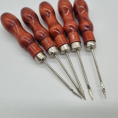 별별 [5P] 가죽공예 송곳 갈고리형 송곳 가죽공예 도구 가죽