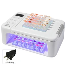 손베개 착용 기계에 대 한 300W 고전력 네일 건조기 램프 모든 젤 경화에 프레스에 63LED UV, 1