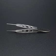 의료용핀셋 고급형 안과용 포셉 비숍 Bishop Harmon 8.5cm 무구/유구, 1개, 06-014-09 유구