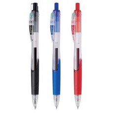 제브라 스라리 볼펜 0.5mm, 01 혼합 검1,빨1,파1, 1세트