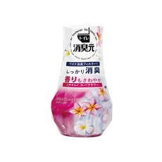 日本 小林製藥 消臭元 浴廁 室內 芳香劑系列 400ml, 1個, 百花香#9671