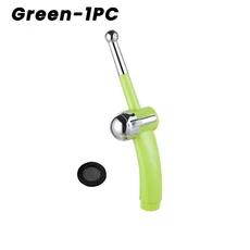 ABS 플라스틱 샤워 Shattaf 여성용 휴대용 청소 비데 분무기 변기 Arse 개인 부품 와셔, 02 Green 1PC