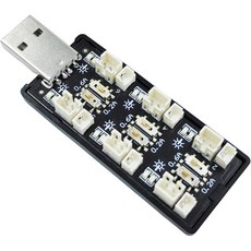 EMAX용 1S LiPo 배터리 USB 3.8V4.35V 충전기 6채널 LiHV Tiny Whoop 인덕터 FPV 플러스 마이크로 JST 1.25 JSTPH 2.0 mCX mC, EMAX용 1S LiPo 배터리 USB 3.8V4.35