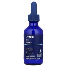 트레이스미네랄리서치 이온성 요오드 225mcg 59ml(2fl oz), 1개