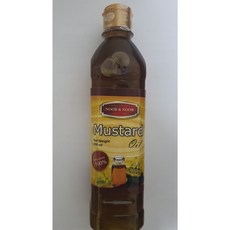 FORTUNE MUSTARD OIL 머스타드 오일 겨자씨유 500ml, 1개