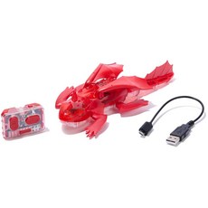 정품++ HEX Bots 리모컨 드래곤 충전식 로봇 드래곤 조절 가능한 피규어 이상 및 레드, 정품++ HEX Bots 리모컨 드래곤, 충전식 로봇