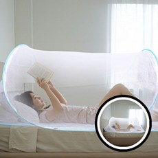 침대 모기장 원터치 모기장 방충망 야외 휴대용 아기방 원형 수면 캠핑 침대 방충망차단 z18+86090xZ