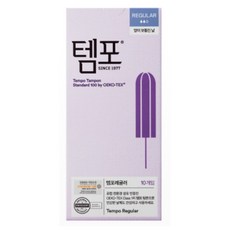 템포 오리지널 탐폰, 레귤러, 10매, 5개