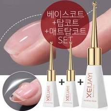 더로만 케라틴 베이스젤 탑코트 매트탑코트 3종세트, 투명, 30g, 1개