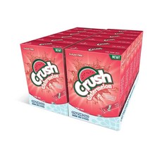 크러쉬 파우더 드링크 믹스 슈가프리 수박맛 6개입 x12박스 Crush