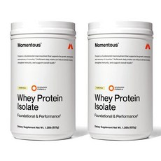 모멘터스 그래스페드 웨이 프로틴 바닐라맛 분리유청단백질 625g, 2개