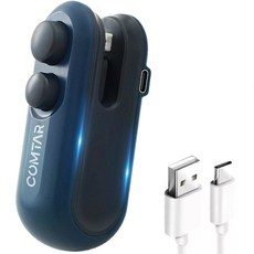 커터와 자석이 포함된 업그레이드된 진공 씰러 백 씰러 플라스틱/칩/진공 씰러 백용 씰러 & 커터가 포함된 2인치 충전식 진공 씰러 백 히트 씰러 기계 흰색 2 0, Blue