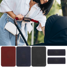 솔로젠 문손잡이 문고리커버 2매입 소형 중형 대형 자전거 유모차 냉장고 손잡이 커버, 블랙