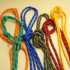 명품스타일 스트링 로프끈 5mm (백꾸 로프키링 파라코드팔찌 재료), 야드(주문하신 수량만큼 이어 한줄로 배송), 05.블루, 1개