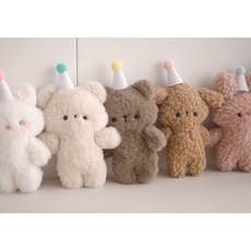 DIY 키트 쉽고 귀여운 쪼꼬미 동물 인형 만들기 동영상 취미 애착인형 학교수업 프롬리얼, 카라멜, 1개