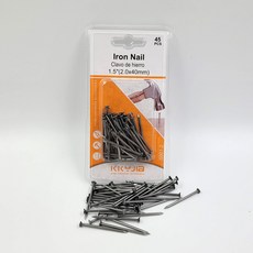 별별 [1+1] 강철 못 쇠 못 40mm 건축용 공사용 철제 못_45P
