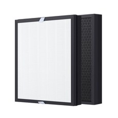 Philips飛利浦 AC3681/80毛小奈寵物空氣清淨機 3合1除臭活性碳 抗敏HEPA濾網濾芯FY3129, 高效HEPA+除臭活性碳二合一濾網, 白, HEPA+活性碳複合濾網