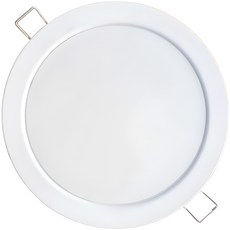 레톤 LED 6인치 15w 방습형 욕실 매입등, 화이트+주백색, 1개