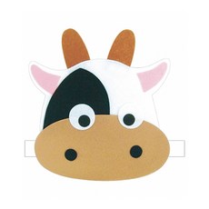 제사오스토어 역할놀이머리띠 소 1개입 재롱잔치 헤어밴드 놀이학교 소꿉놀이