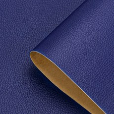 가죽공방 인조가죽원단 소파 시트 가죽원단 스웨이드, 로열블루 68cmx50cm, 1개