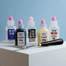 세메다인 Y-610 골프채 에폭시 세메다인 접착제 골프피팅 슬리브교체, 1개, 솔벤트