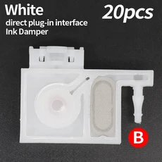 10pcs ~ 200pcs 1390 잉크 댐퍼 DTF 잉크 UV 프린터 호환 엡손호환 L800 L1800 L805 T50 R1800 R1390 L1400, 07 B type  20pcs