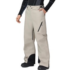 RIUIYELE 남성용 슈퍼 배기 스키 팬츠 카고 스노우보드 루즈 스노우 단열 방수 방풍 카키 스몰 294174