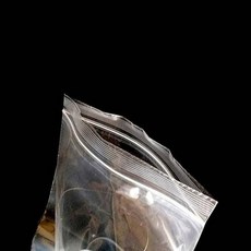 지퍼 봉투 PE 12x25cm 200장 무지 투명 비닐 일회용 포장백, 1개, 상세페이지 참조
