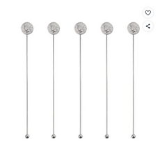 보겐 동전 머들러, 실버컬러, 5개