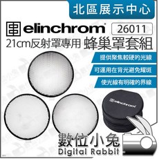 Elinchrom 26011 21cm 蜂巢罩套組 反射罩專用, 1個