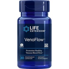 LIFE EXTENSION VenoFlow素食膠囊, 30顆, 1罐