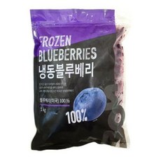 (솜)냉동블루베리홀(미국산), 1개, 1kg