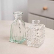 고매한 미니 유리 화병 북유럽화병, 02_수직형