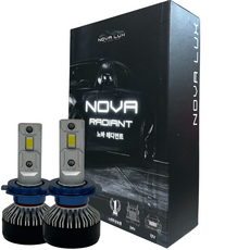 노바럭스 70W 초극강 밝기 LED 전조등 라이트 화이트 색상 전차종 장착 가능 H1 H3 H4 H7 H8 9005 9006 881, 1세트