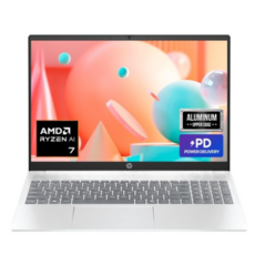 HP 2025 옴니북5 16 라이젠7 라이젠 8000 시리즈, Glacier silver, 512GB, 16GB, Free DOS, 16-bc1025AU
