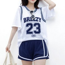 주니어 여아 쓰리피스 수영복 반팔 커버업 티셔츠 브라캡 내장 탑 사각 반바지 물놀이 팬츠 속바지 일체형 스윔웨어 3종 세트