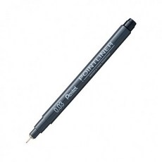 PENTEL 飛龍 S20P 系列 POINTLINER 代針筆 製圖代針筆, 1個, 黑色 0.03