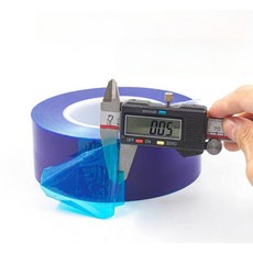 휠 보호테이프 림 방지 투명 보호필름 제거 흠집, 5줄 x 2cm x 20m, 1개