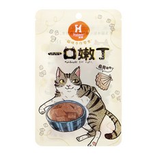 Hyperr 一口嫩丁 貓咪零食 扇貝雞肉口味, 1包, 30g, 扇貝+雞肉