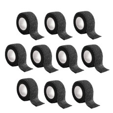 더편한생활 의자 발커버 테이프 긁힘 소음 미끄럼 방지 패드, 10개, 블랙