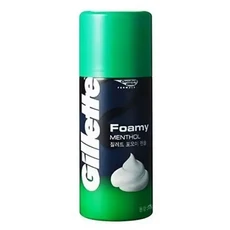 질레트 남성용 포오미 멘솔 쉐이빙폼 175ml, 1개