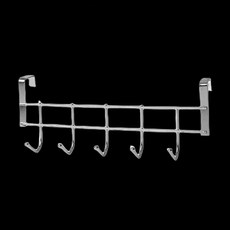팬트리 랙 선반처럼 쓰는 철제 와이어 도어훅 선반, 5. 1개