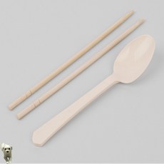 꿀이맘투 일회용 수저세트 여행용