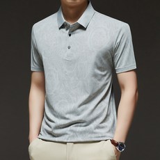 男款冰絲Polo衫 夏季薄款 商務休閒潮男T