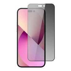 AGC iPhone 14 Pro 全覆蓋黑框防窺鋼化膜 (兩入組), 1組