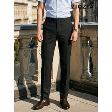 지오지아. 울 스판 차콜그레이 정장팬츠 AAE2SP1301_CGR